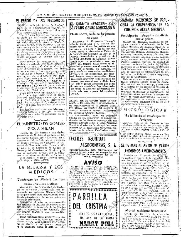 ABC SEVILLA 23-04-1957 página 26