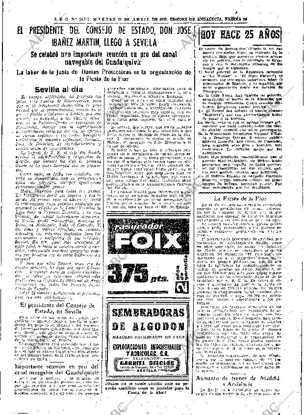 ABC SEVILLA 23-04-1957 página 29