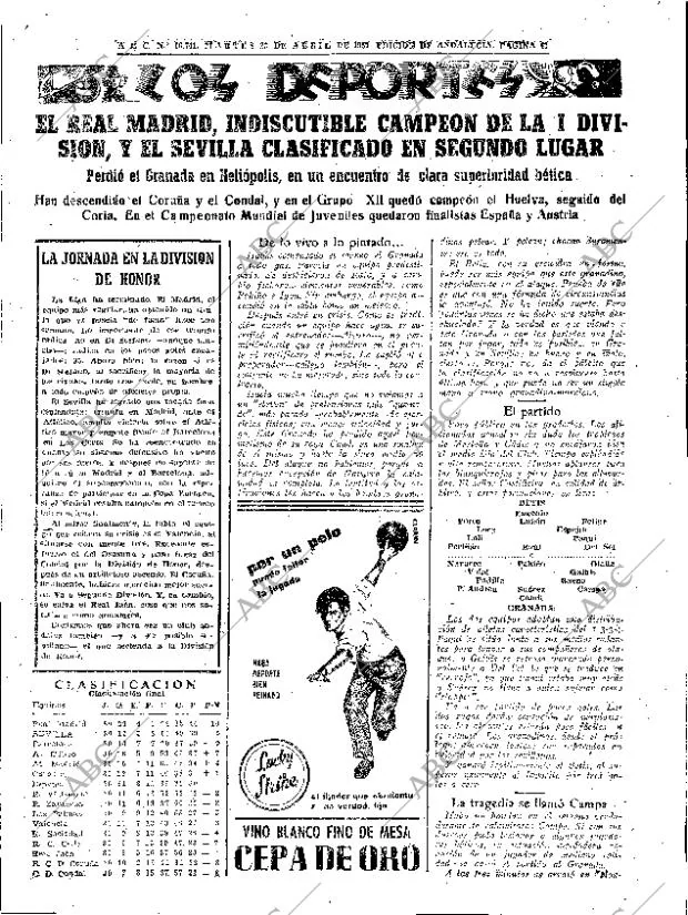 ABC SEVILLA 23-04-1957 página 39