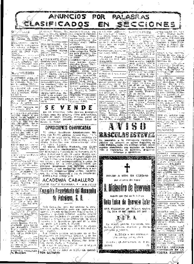 ABC SEVILLA 23-04-1957 página 47