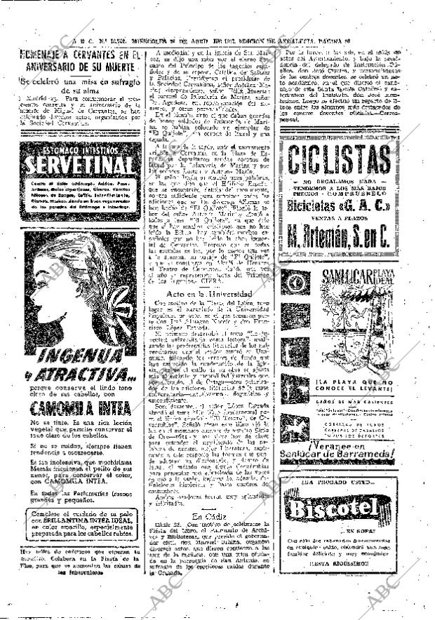 ABC SEVILLA 24-04-1957 página 24