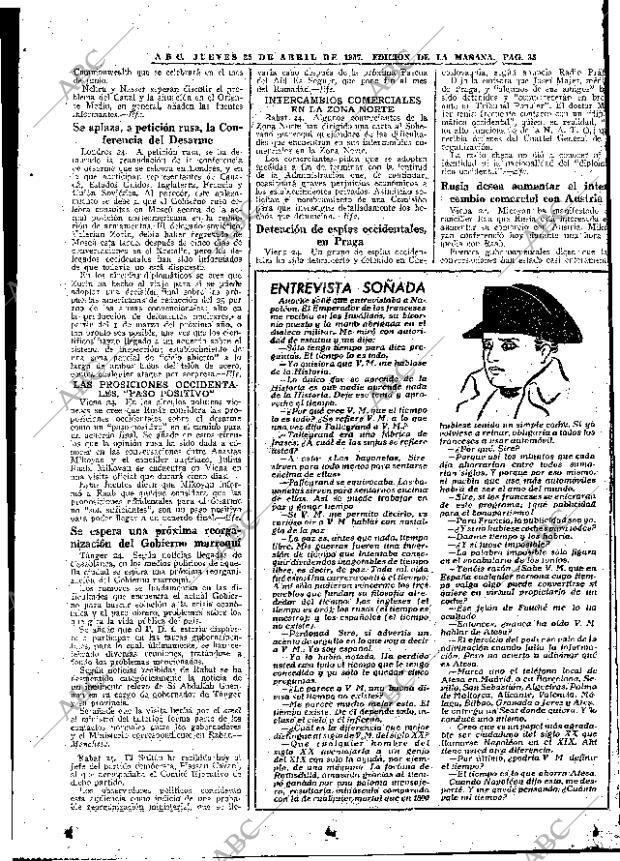 ABC MADRID 25-04-1957 página 25