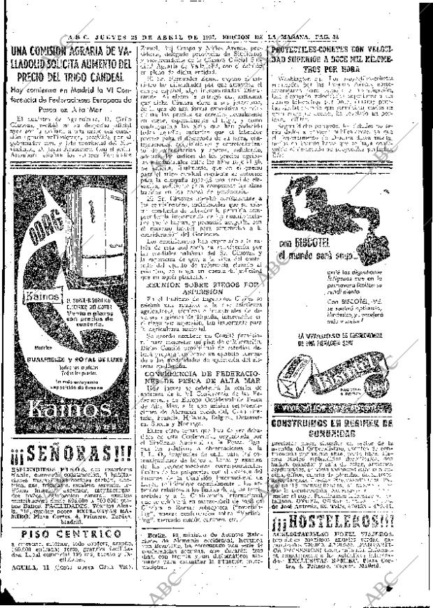 ABC MADRID 25-04-1957 página 28