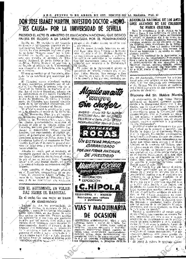 ABC MADRID 25-04-1957 página 35