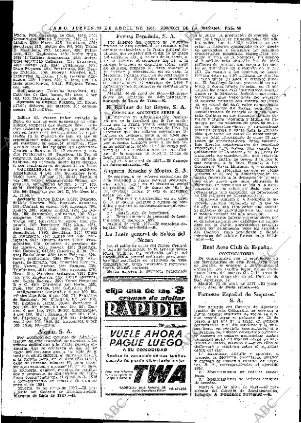 ABC MADRID 25-04-1957 página 46