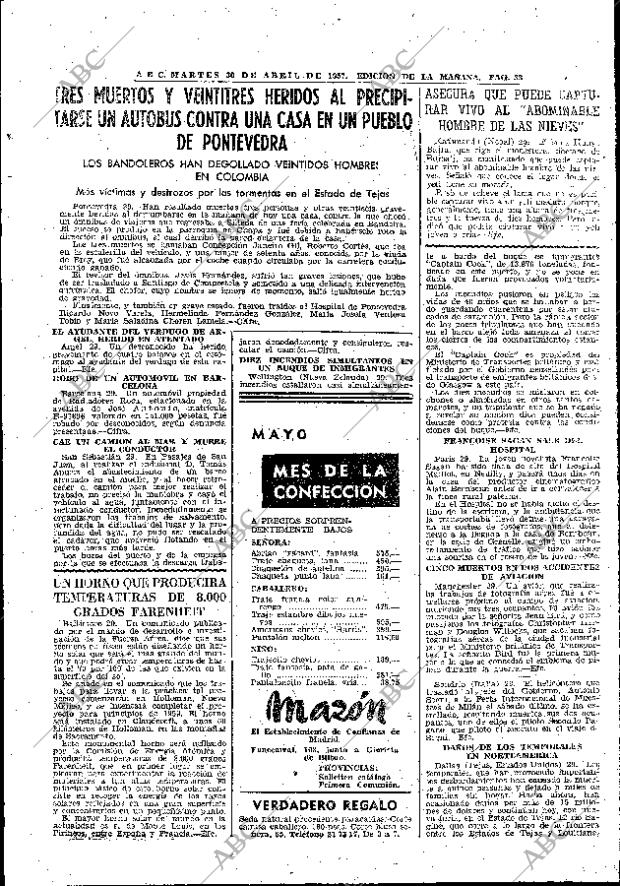 ABC MADRID 30-04-1957 página 31