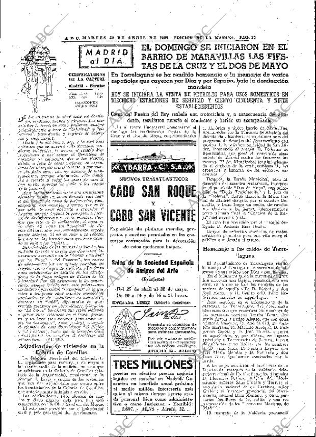 ABC MADRID 30-04-1957 página 35