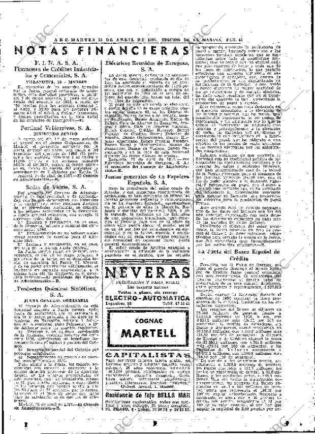 ABC MADRID 30-04-1957 página 41