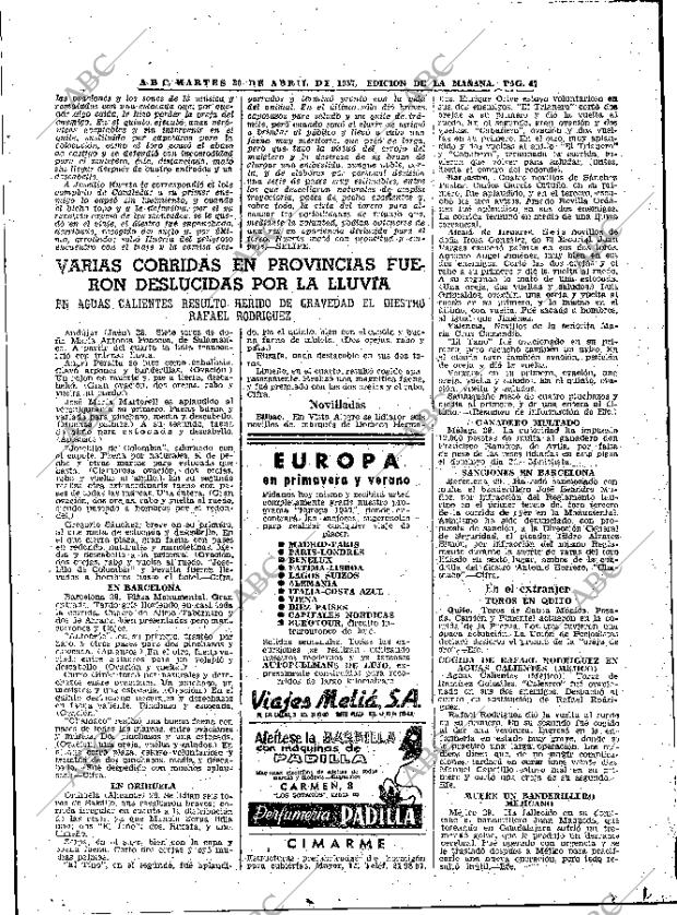 ABC MADRID 30-04-1957 página 45