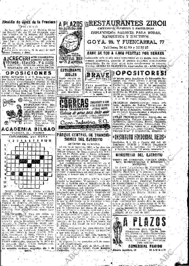 ABC MADRID 30-04-1957 página 71