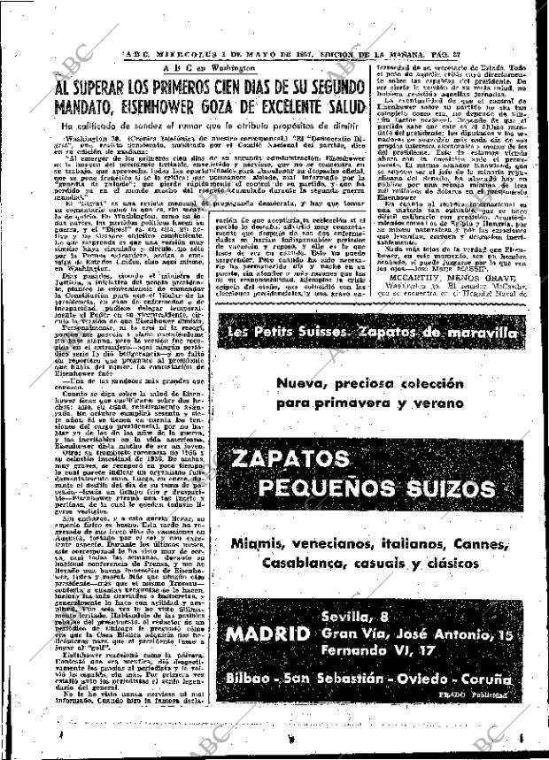 ABC MADRID 01-05-1957 página 27