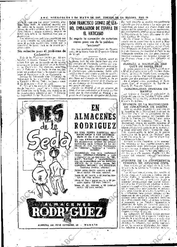 ABC MADRID 01-05-1957 página 29