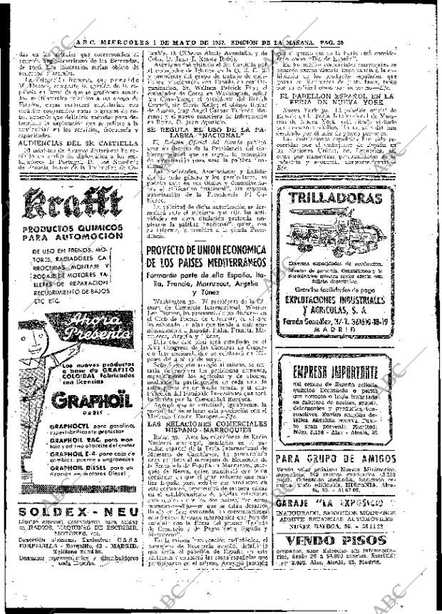 ABC MADRID 01-05-1957 página 30