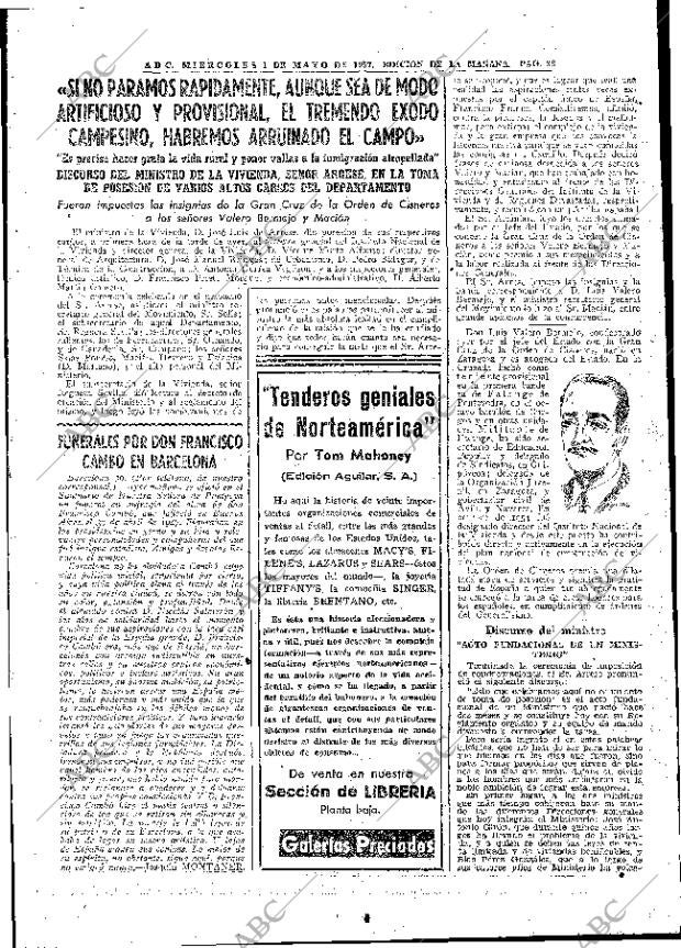 ABC MADRID 01-05-1957 página 33