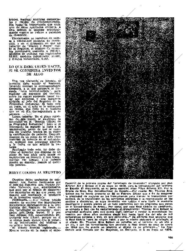 BLANCO Y NEGRO MADRID 04-05-1957 página 105