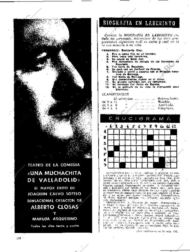 BLANCO Y NEGRO MADRID 04-05-1957 página 112