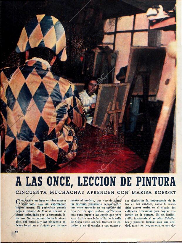 BLANCO Y NEGRO MADRID 04-05-1957 página 58