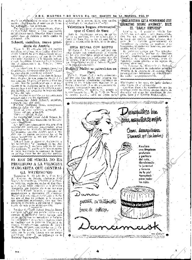ABC MADRID 07-05-1957 página 27