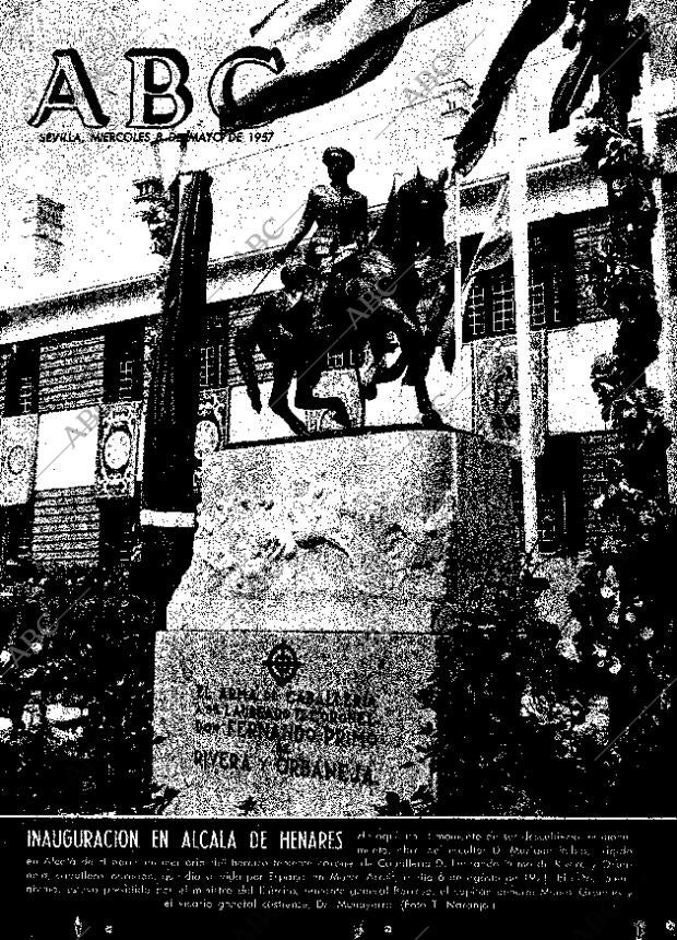 ABC SEVILLA 08-05-1957 página 1