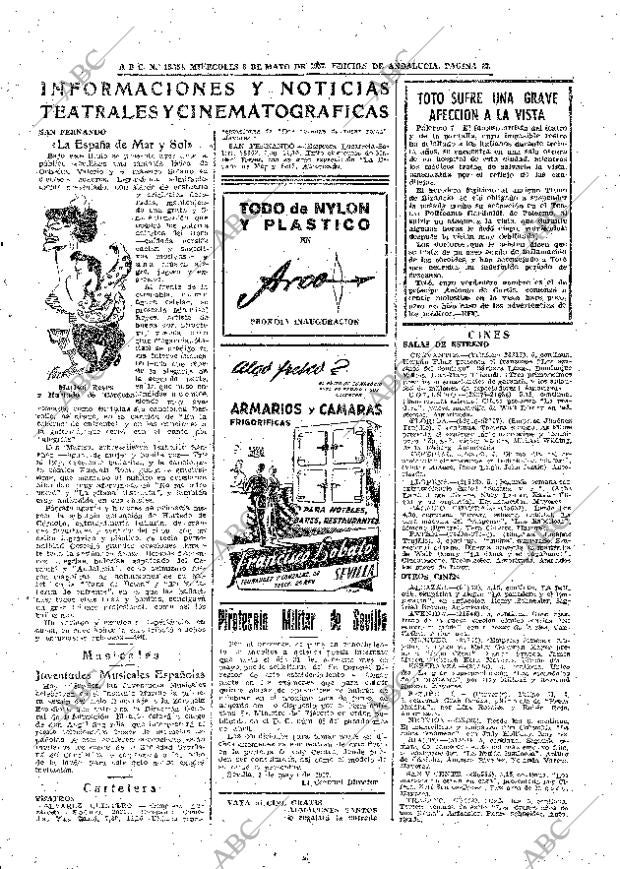 ABC SEVILLA 08-05-1957 página 33