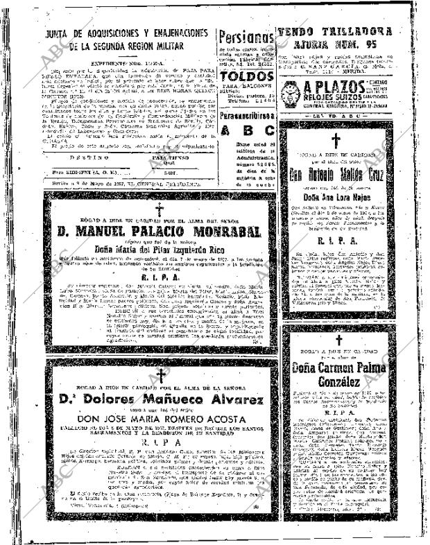 ABC SEVILLA 09-05-1957 página 36