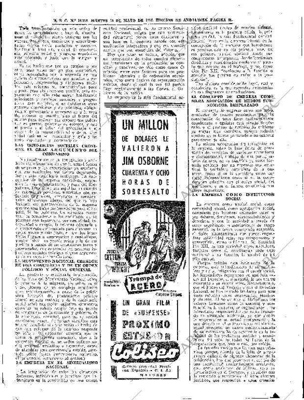 ABC SEVILLA 14-05-1957 página 21