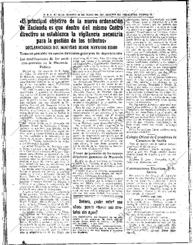 ABC SEVILLA 14-05-1957 página 30