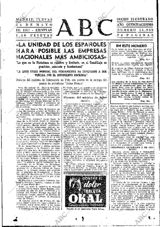 ABC MADRID 16-05-1957 página 21