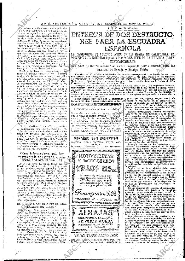 ABC MADRID 16-05-1957 página 31