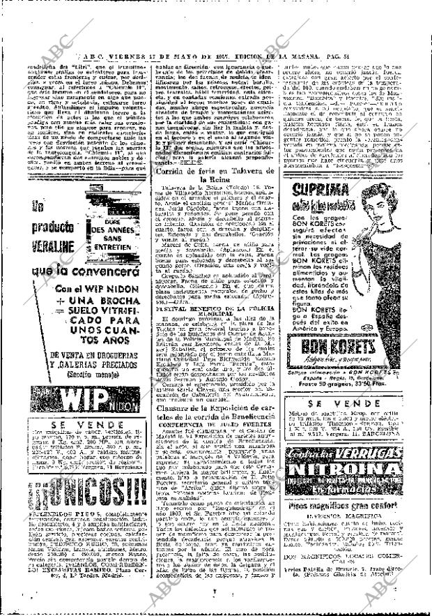 ABC MADRID 17-05-1957 página 46