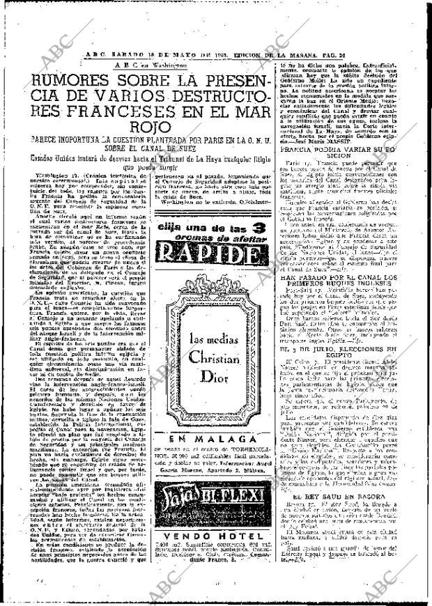 ABC MADRID 18-05-1957 página 36