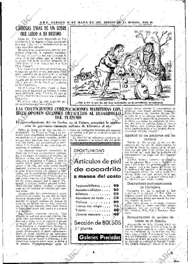 ABC MADRID 18-05-1957 página 43