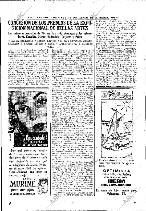 ABC MADRID 18-05-1957 página 46