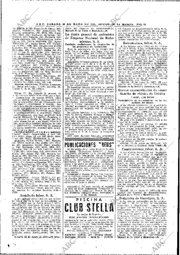 ABC MADRID 18-05-1957 página 54
