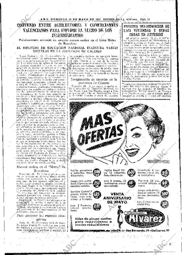 ABC MADRID 19-05-1957 página 57