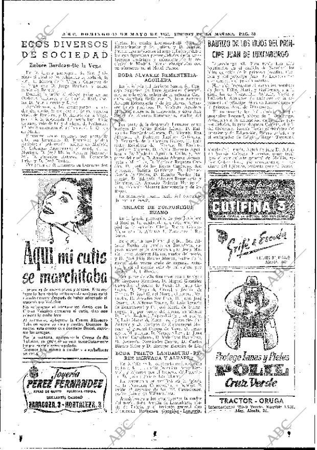ABC MADRID 19-05-1957 página 64