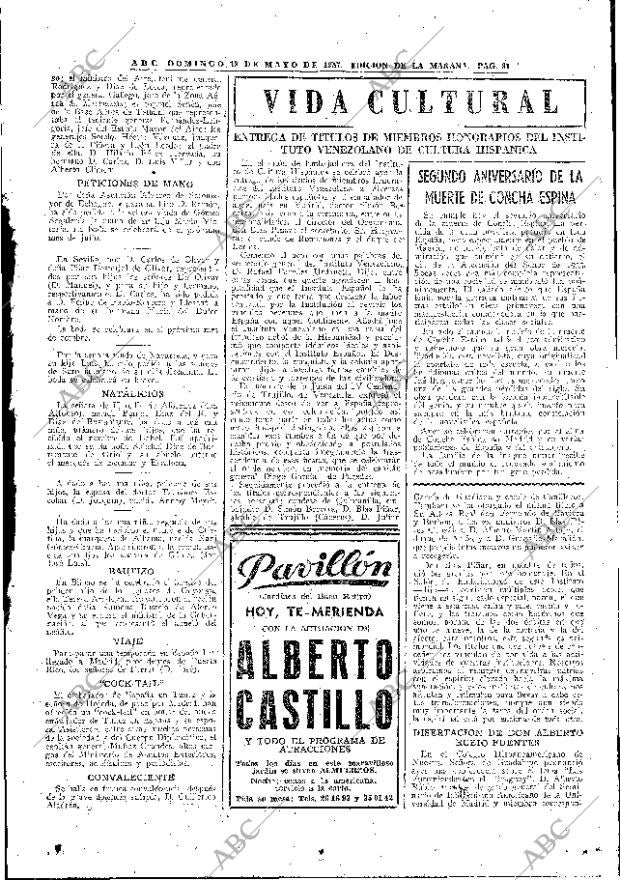 ABC MADRID 19-05-1957 página 65