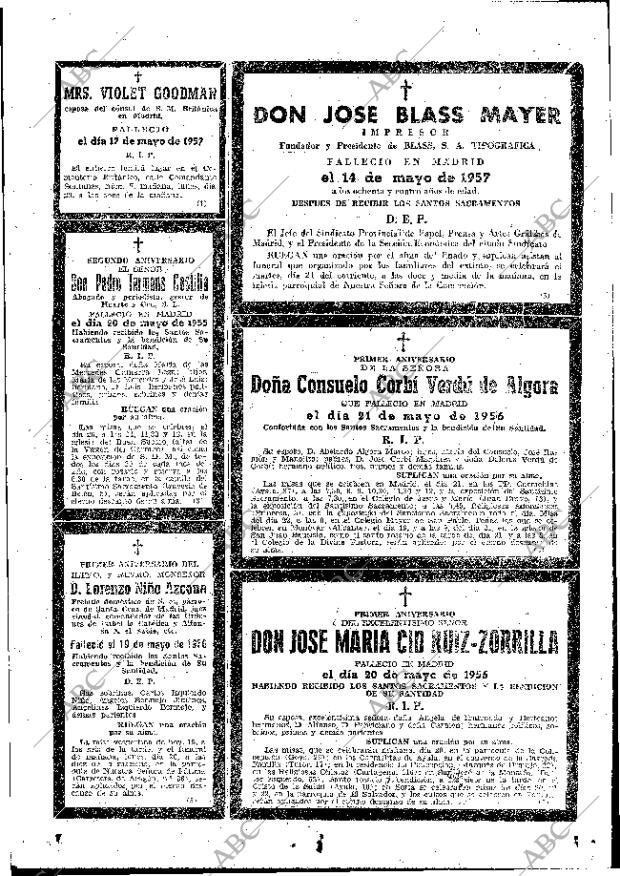 ABC MADRID 19-05-1957 página 85
