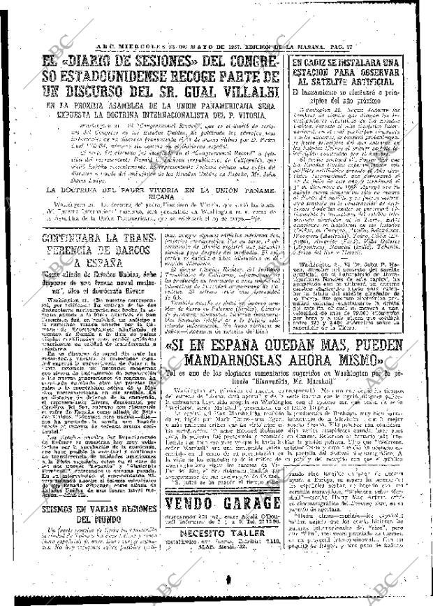 ABC MADRID 22-05-1957 página 29