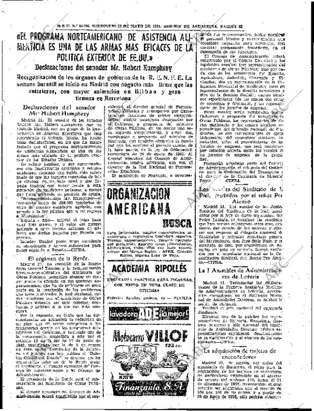 ABC SEVILLA 22-05-1957 página 29