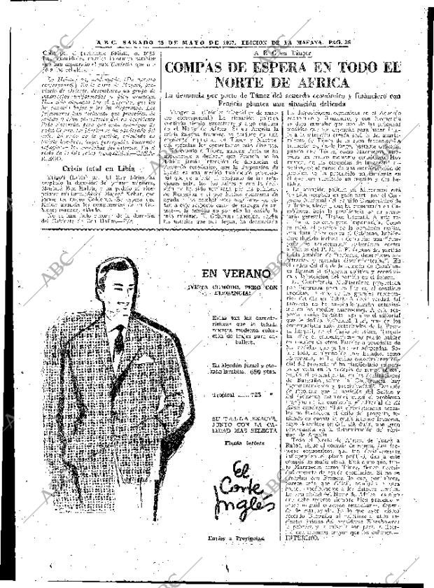 ABC MADRID 25-05-1957 página 27