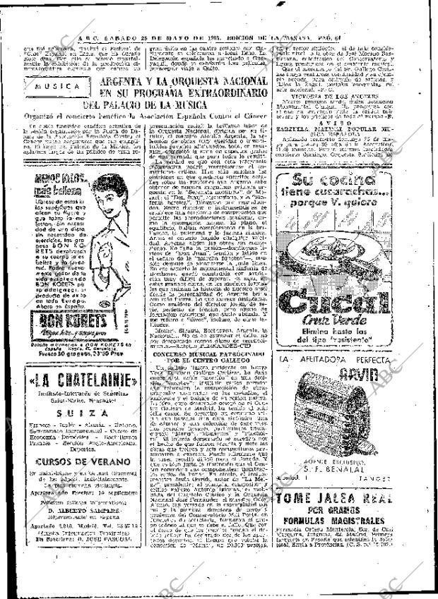 ABC MADRID 25-05-1957 página 56