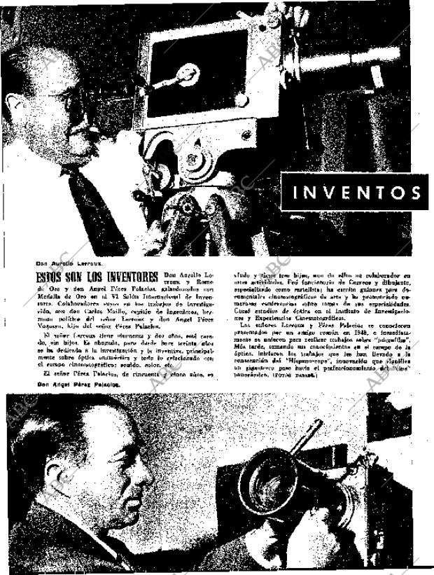 BLANCO Y NEGRO MADRID 25-05-1957 página 120