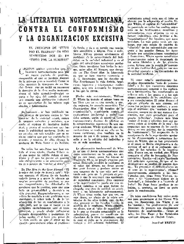 BLANCO Y NEGRO MADRID 25-05-1957 página 138