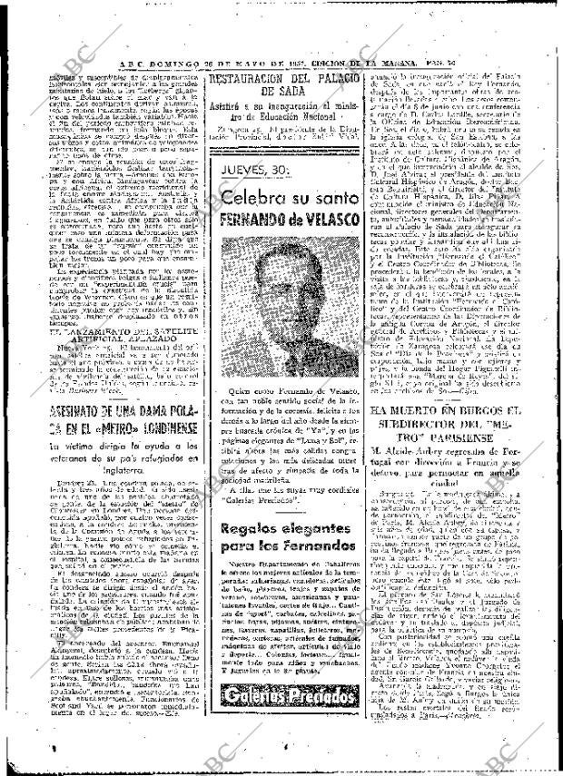 ABC MADRID 26-05-1957 página 54