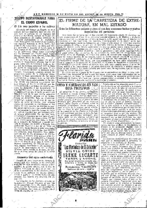 ABC MADRID 26-05-1957 página 57