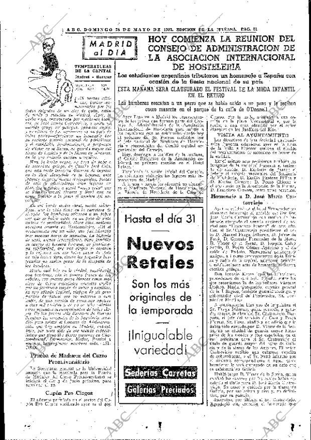 ABC MADRID 26-05-1957 página 61