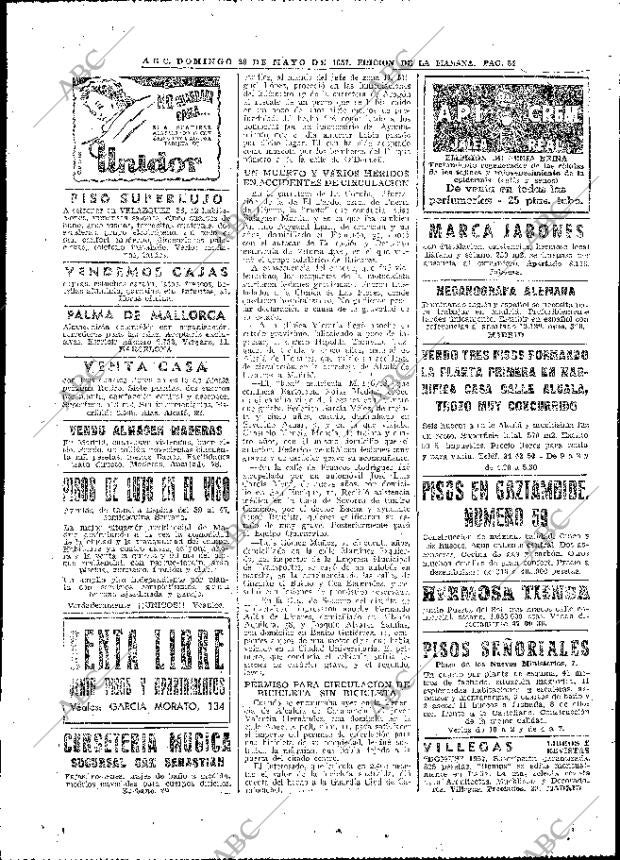 ABC MADRID 26-05-1957 página 64