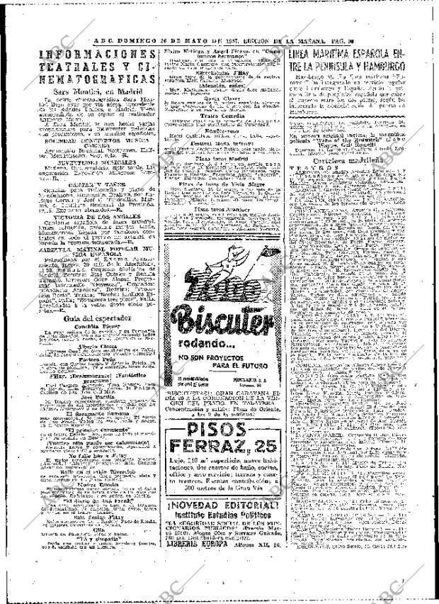 ABC MADRID 26-05-1957 página 70