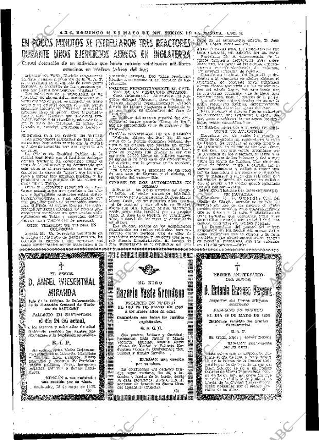 ABC MADRID 26-05-1957 página 72